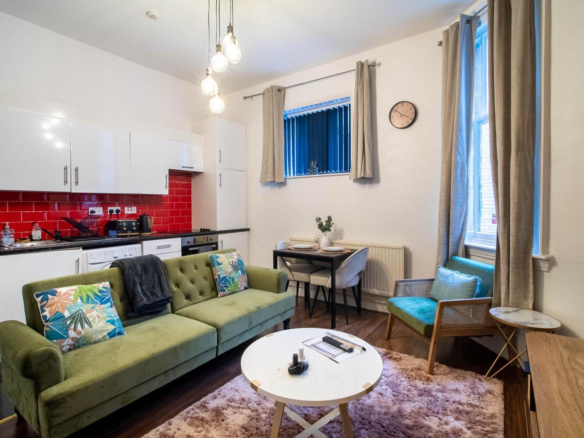 Cosyglam Apartment City Centre Sheffield Buitenkant foto